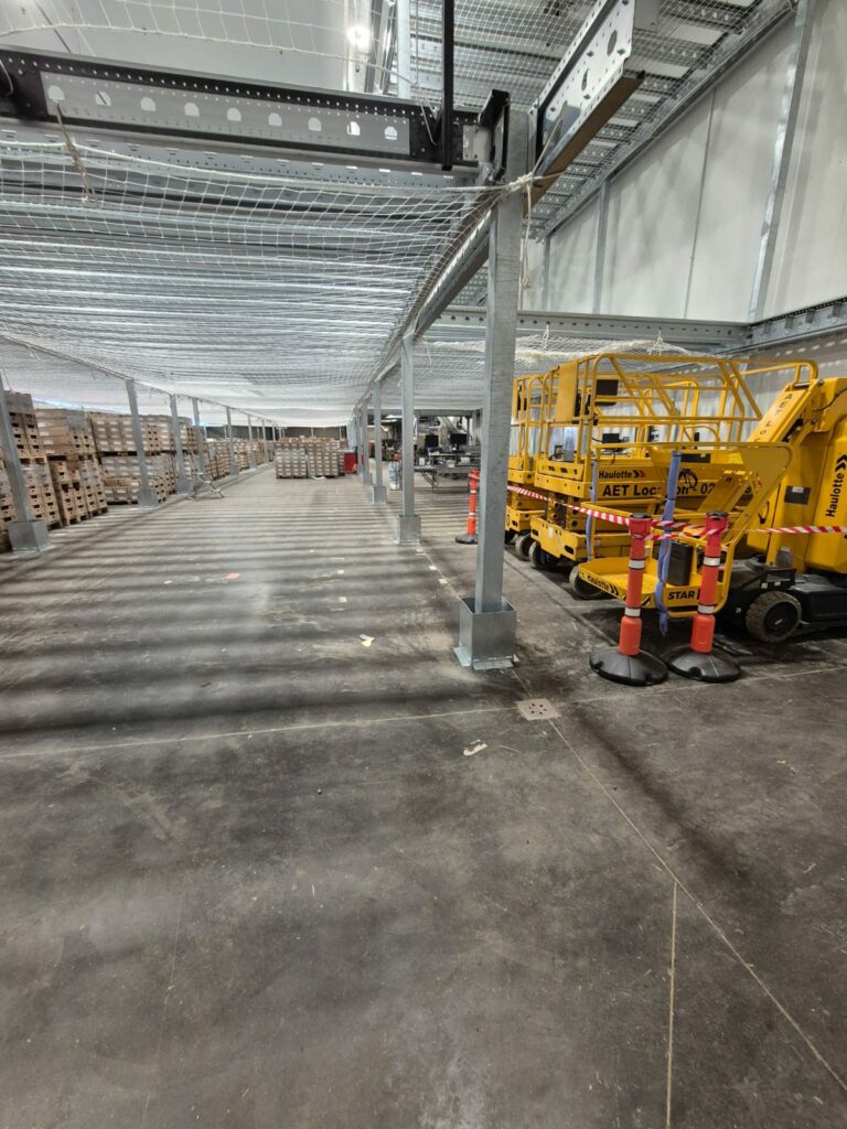 Pose d'équipement de protection collective